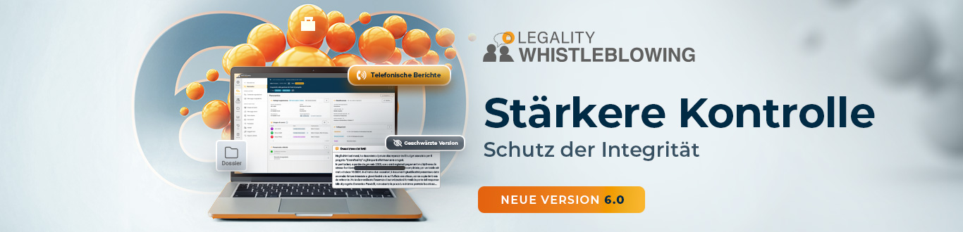 Legality Whistleblowing release 6.0